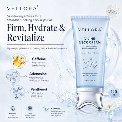 Vellora V-Line Neck Cream